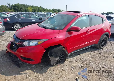 2016 Honda Hr-V Ex-L from USA, damaged, VIN 3CZRU6H75GM767120